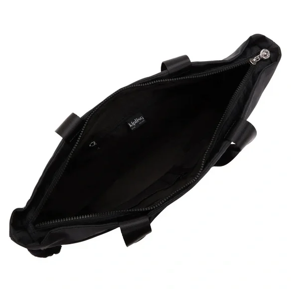 NWT Kipling Cristina Black Tote Bag - Picture 3 of 6